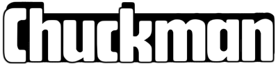 Chuckman logo for ZX Spectrum